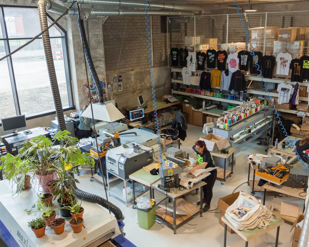 Website én webshop voor duurzaam bedrukte kleding