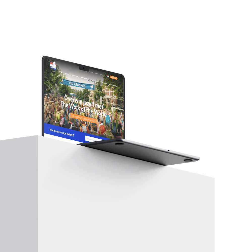 Een prachtige, gebruiksvriendelijke website waar we trots op zijn